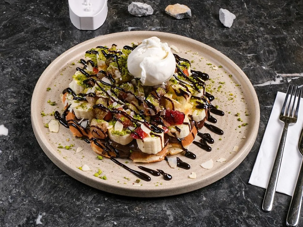 Dondurmalı Double waffle