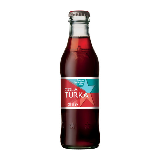 Kola turka cam şişe