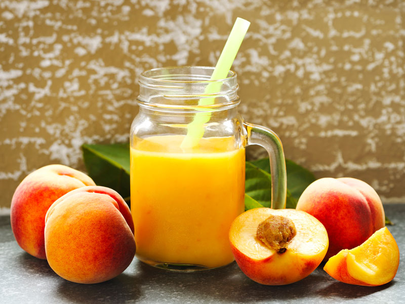 Meyve suyu şeftali